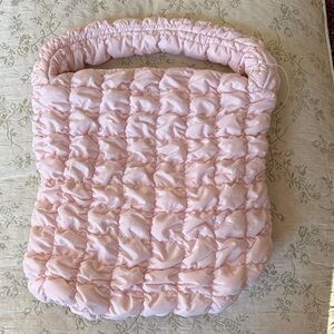 COS NWOT Light Pink Quilted Tote